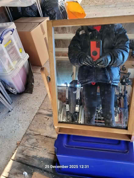 Photo of free Swinging pine mirror for dressing table (Writtle CM1) #2