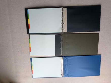 Photo of free 3 A3 Size Folders with file dividers (Downend BS16) #1