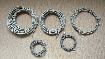 Photo of free Cat 5e ethernet cables (Aughton Park L39) #1