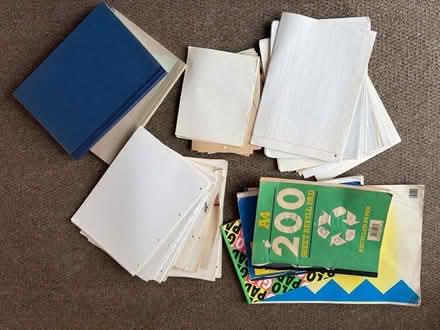 Photo of free Lined paper all lose and 2 large a-z index books (Welling DA16) #1