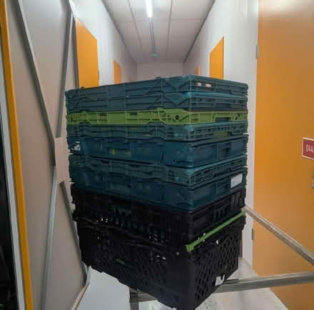 Photo of free Stackable crates x 13 (Levenshulme M19) #1