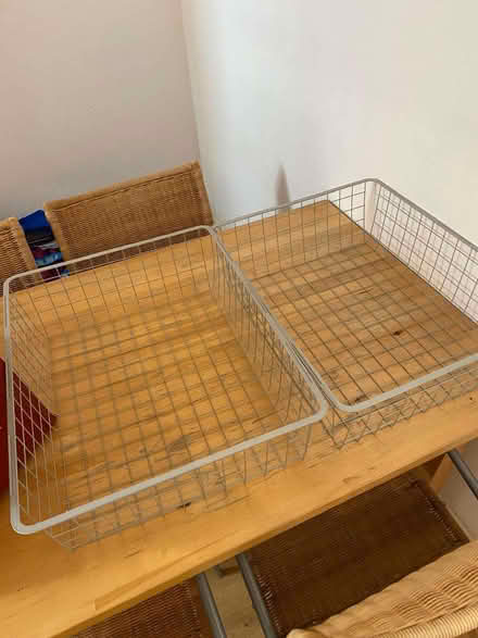 Photo of free Three Metal Trays for storage (West Brompton SW10) #1