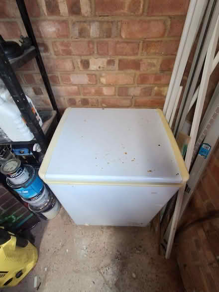 Photo of free Swan white Chest freezer working (Eastwood SS9 5SD) #1