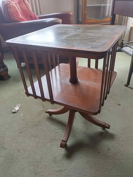 Photo of free Small swivel table/book carriage (East Lavant PO19) #1