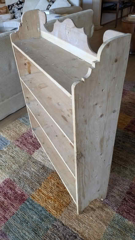 Photo of free Wooden antique book shelf (Wapping E1W) #2