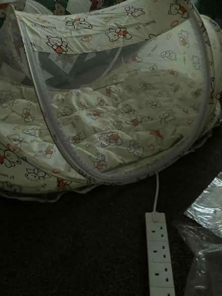 Photo of free Portable fold away crib (Prenton CH43) #3