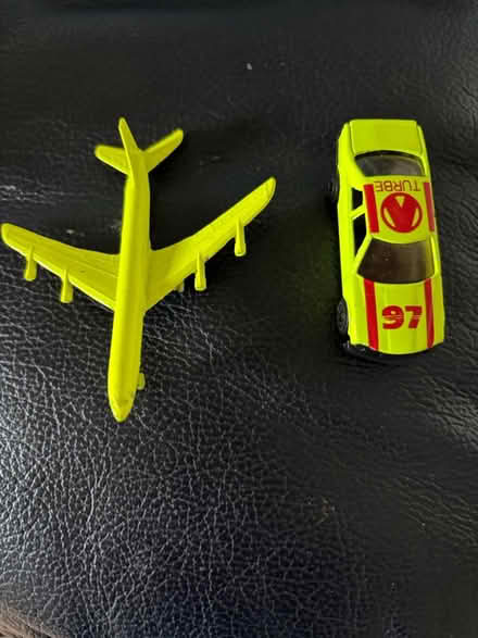 Photo of free Neon metal car & plane (Westbury Wilts BA13) #2
