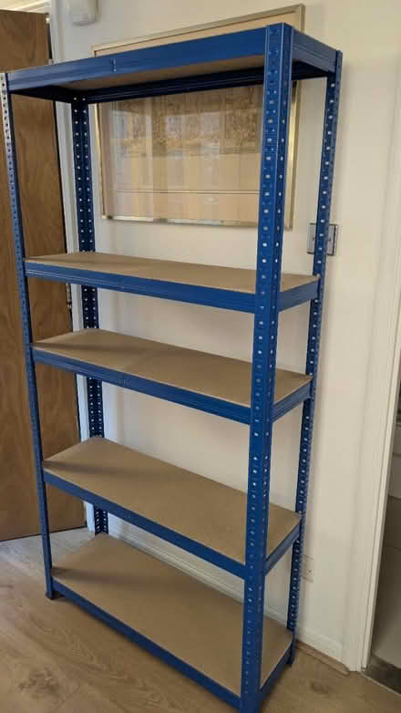 Photo of free Metal shelving unit (Wapping E1W) #3