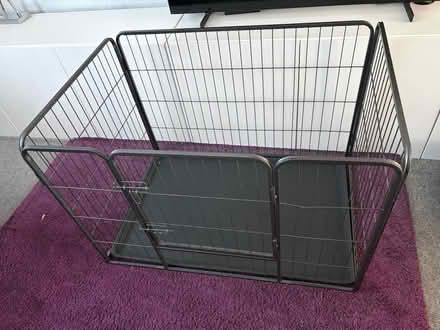 Photo of free Dog crate including plastic base (Hazel Grove SK7) #1