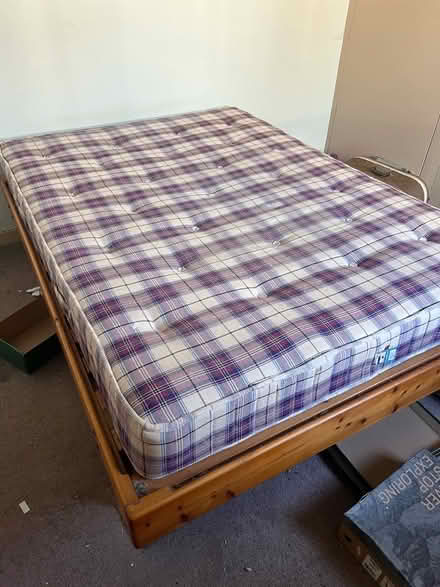 Photo of free Double bed and mattress (Jericho OX2) #1