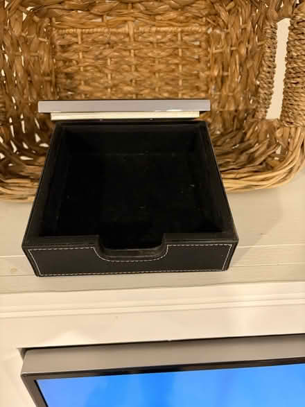 Photo of free Desktop Valet & Woven Organizer (Belmont, MA) #3