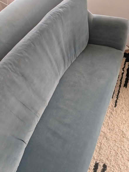 Photo of free Sofa - blue (E17) #3