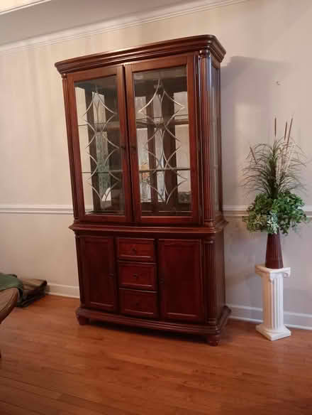 Photo of free Lighted Cherry China cabinet (Hixson, TN) #1