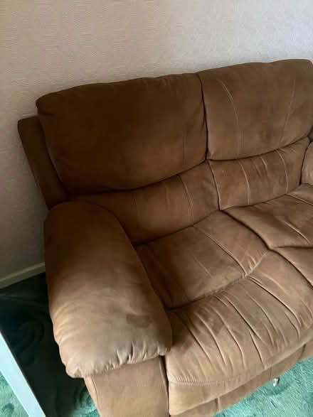 Photo of free Harvey Suede two seater sofa and armchair (Rose Hill OX4) #3