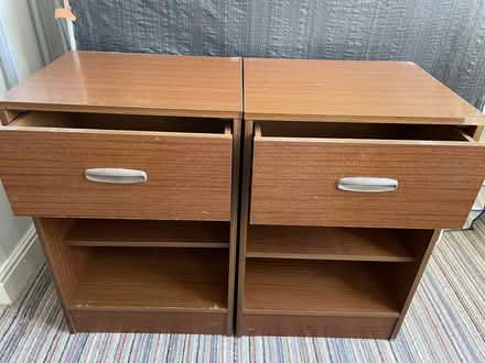 Photo of free 2 Bedside cabinets with drawers (Shotton CH5) #2
