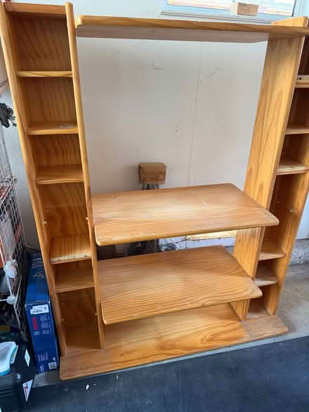 Photo of free Vintage Wooden entertainment center (Mountain View San Antonio) #1