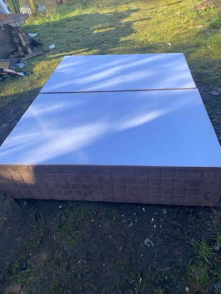 Photo of free Double bed and headboard (Golborne) #2