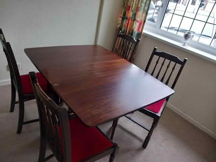 Photo of free Table and chairs (Carlton in Lindrick S81 9) #3