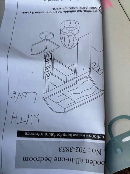 Photo of free Child’s Toy Wardrobe (BD18) #2