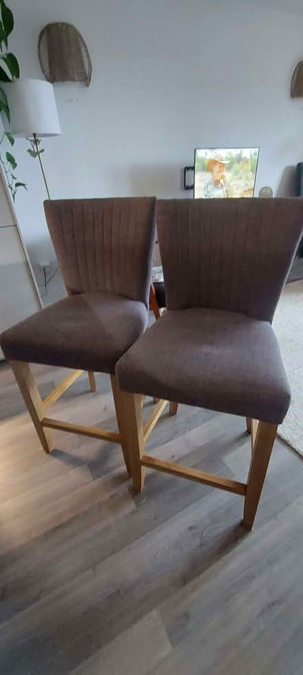 Photo of free 2 bar stools (Park Road EH22) #1