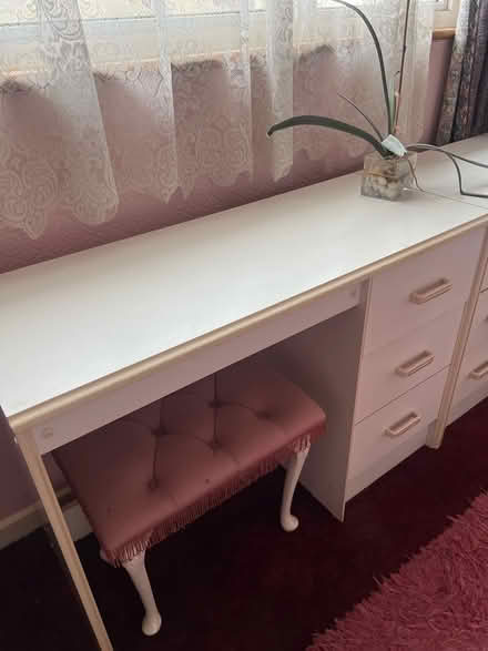 Photo of free White chest of drawers, dressing table and stool etc (Rose Hill OX4) #1