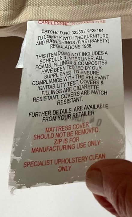 Photo of free Double Futon Base and Mattress (East Oakley RG23) #4