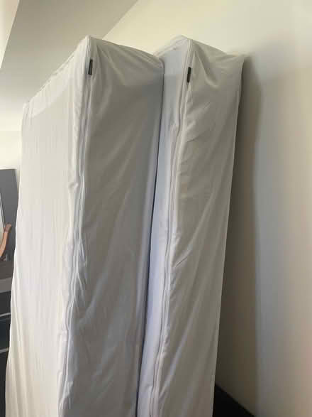 Photo of free 2 new twin size box springs (West Vancouver near Dundarave) #1