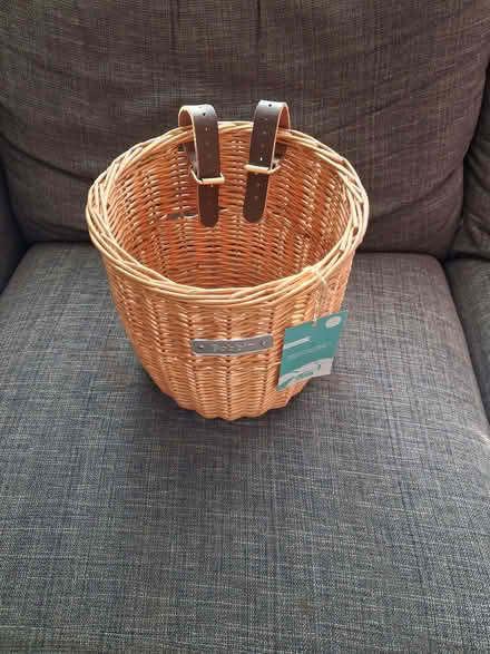 Photo of free Small wicker bike basket, new, by Bobbin (Woodlands TW7) #1