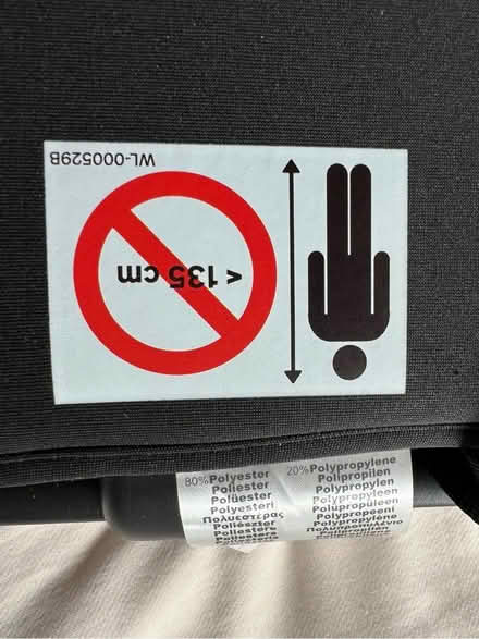 Photo of free Child’s car booster seat (Knotty Green HP9) #3