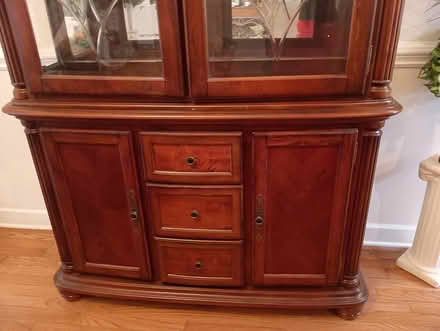 Photo of free Lighted Cherry China cabinet (Hixson, TN) #3