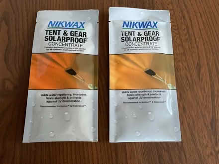 Photo of free Nikwax 50 ml.Waterproofing Concentrate for Tents & Gear (Woking GU22) #1