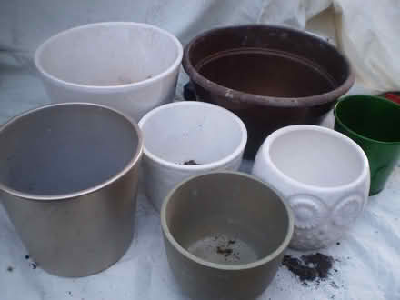 Photo of free Ceramic Plantpots (Oxton CH43) #1