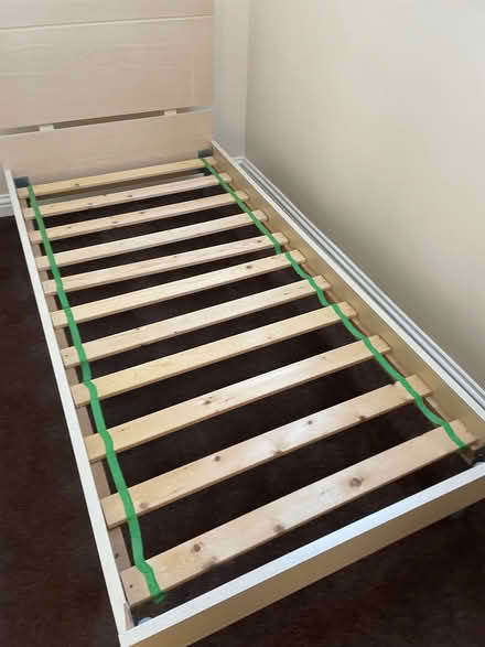 Photo of free Single bed frame and headboard (CT14) #1