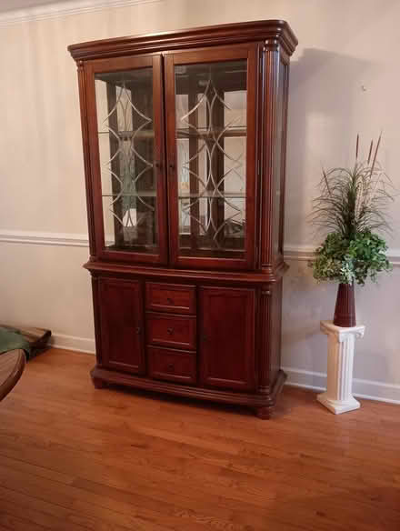 Photo of free Lighted Cherry China cabinet (Hixson, TN) #2