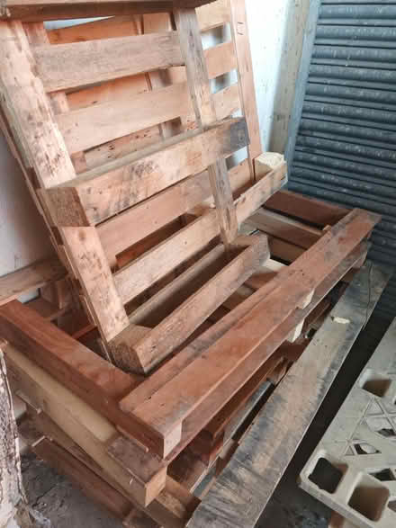 Photo of free Wooden pallets non standard size (Greenford ub6) #2
