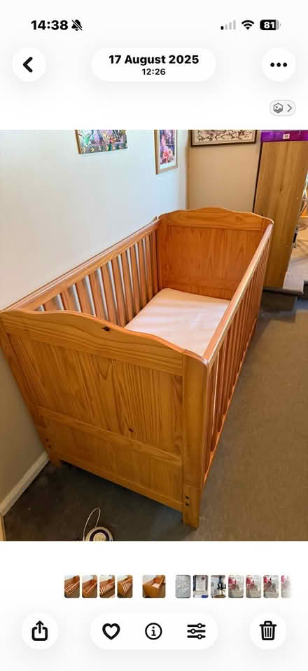 Photo of free Cot (East Grinstead - Sunnyside) #2