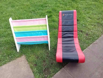 Photo of free Chair and book stand (Stockport,Manchester SK8) #1
