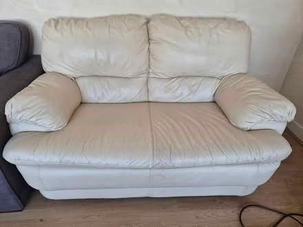 Photo of free 3 piece leather suite (Clonshaugh) #3