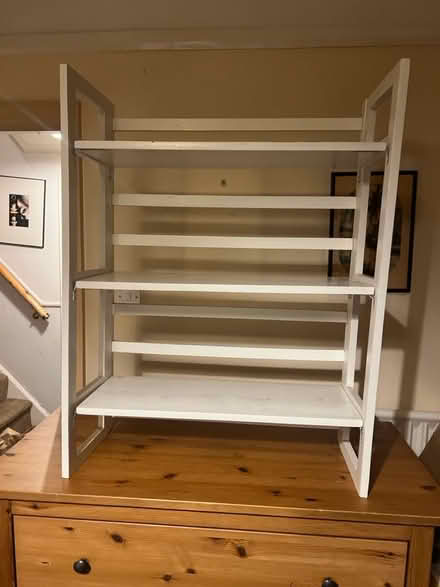 Photo of free White bookshelf unit (WGC AL8) #2