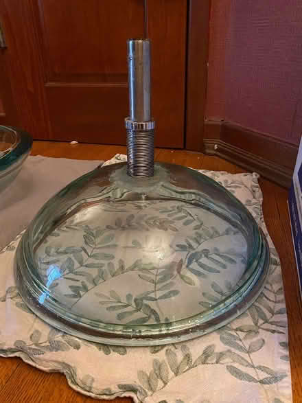 Photo of free 2 Glass Bathroom Sinks (Downtown) #3