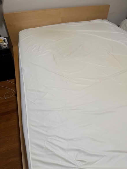 Photo of free Queen IKEA Bed Frame + Mattress (Alameda near Park Street) #1
