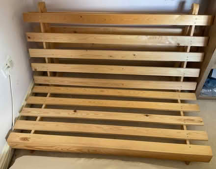 Photo of free Double Futon Base and Mattress (East Oakley RG23) #2