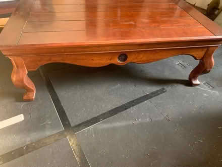 Photo of free Mahogany coffee table (Kilcreggan G84) #2