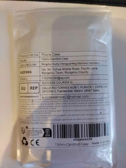 Photo of free iPhone 13 mini case (Earley, Reading, RG6) #2