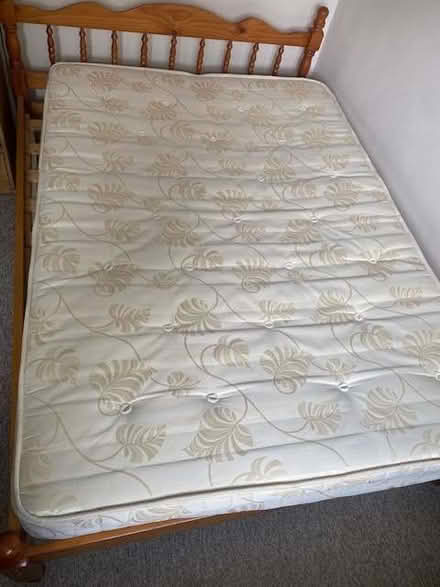 Photo of free double mattress, also foam topper (Berryfield SN12) #1