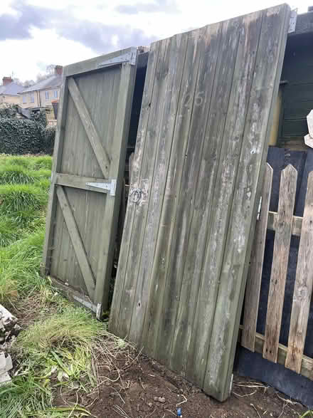 Photo of free Wooden Double Gate (Brimscombe GL5) #1