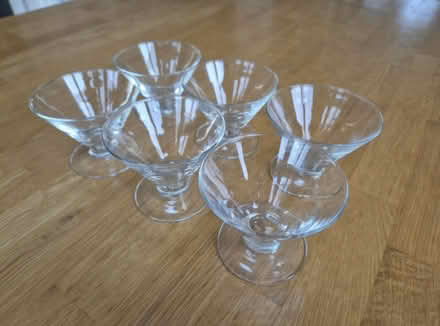 Photo of free 6 desert glasses (Tytherington SK10) #1