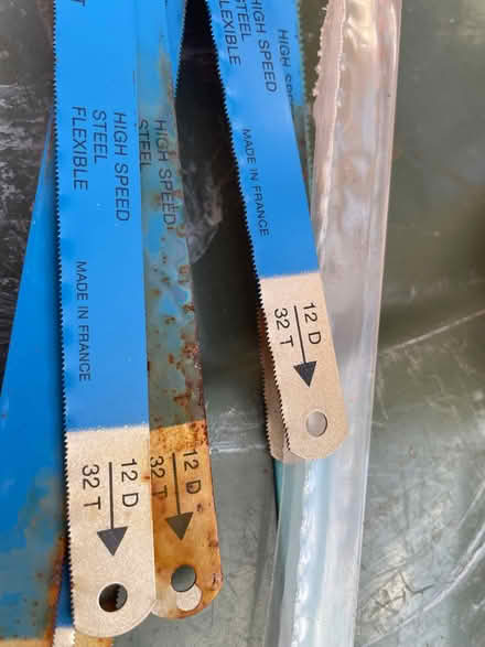 Photo of free Hacksaw blades (Lodgevale Estate LL14) #1