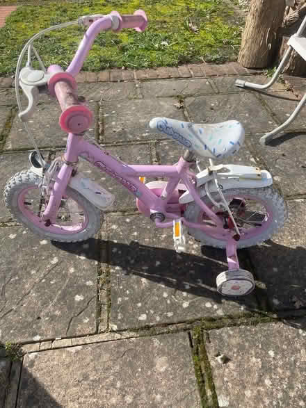 Photo of free Child’s bike with stabilisers (Old Woking GU22) #1