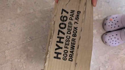 Photo of free Howdens deep pan drawer box (Oldfield Park BA2) #2